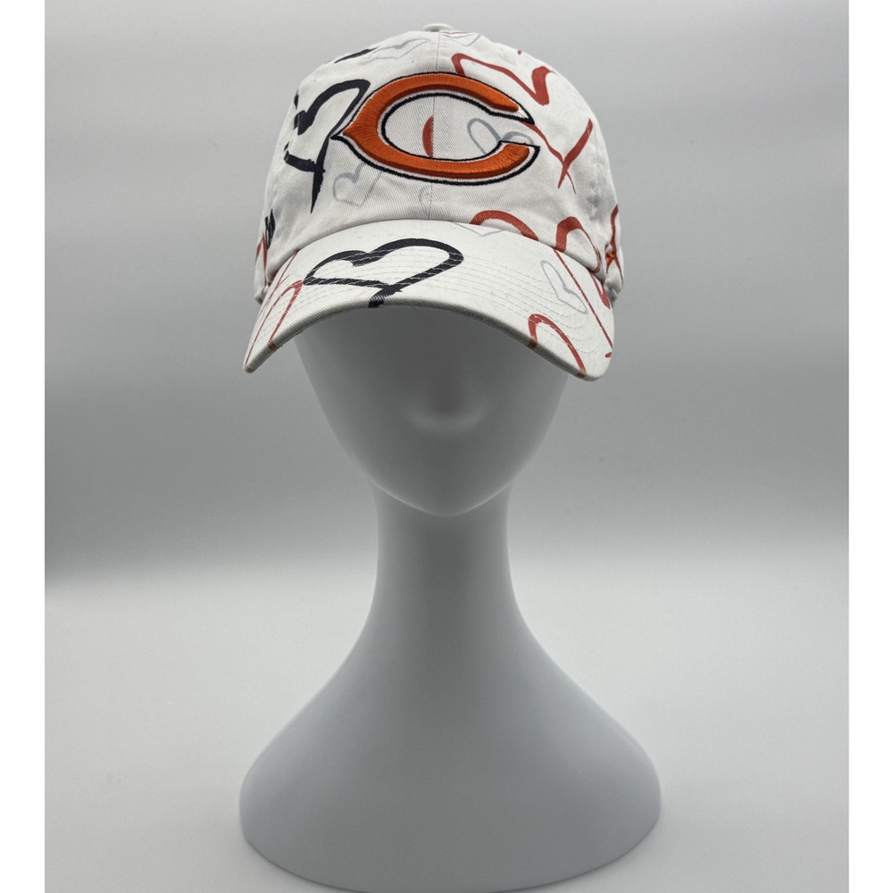 Chicago Bears 47' NFL Youth Hearts Clean Up Adjustable Dad Hat Cap